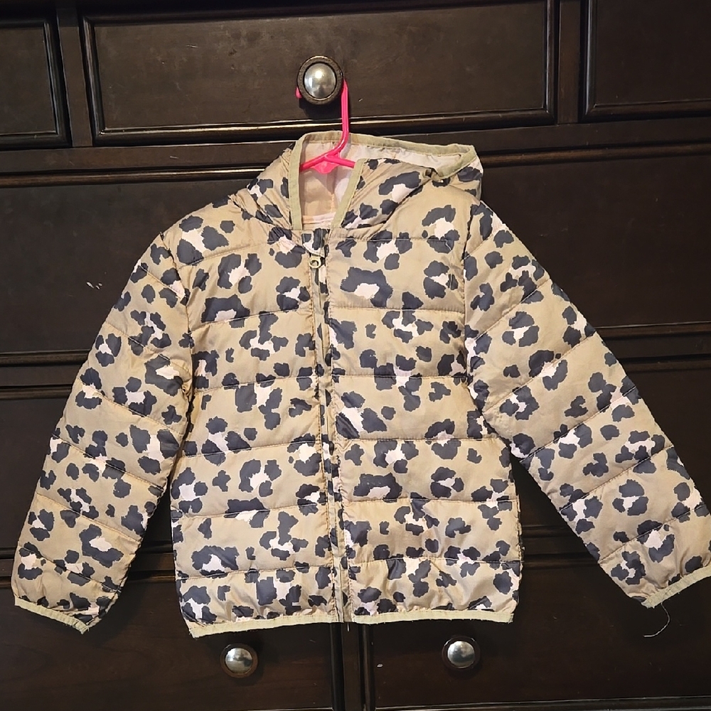 Epic Threads Girls Leopard Print Jacket